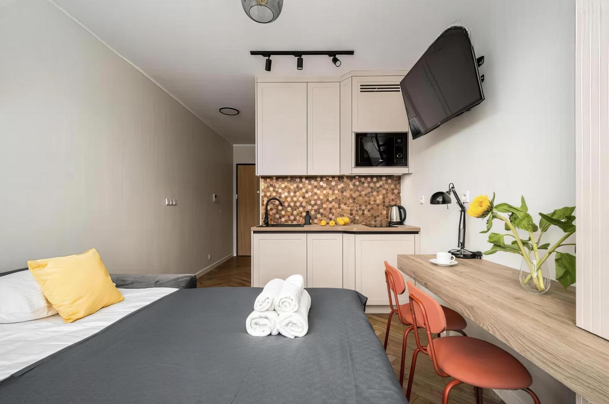 77 Wiktoryn Studio Apartment Warsaw Exterior photo